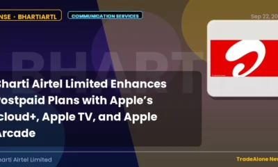 Bharti Airtel Limited Bhartiartl September 2026 Icloud+ Apple TV Apple Arcade