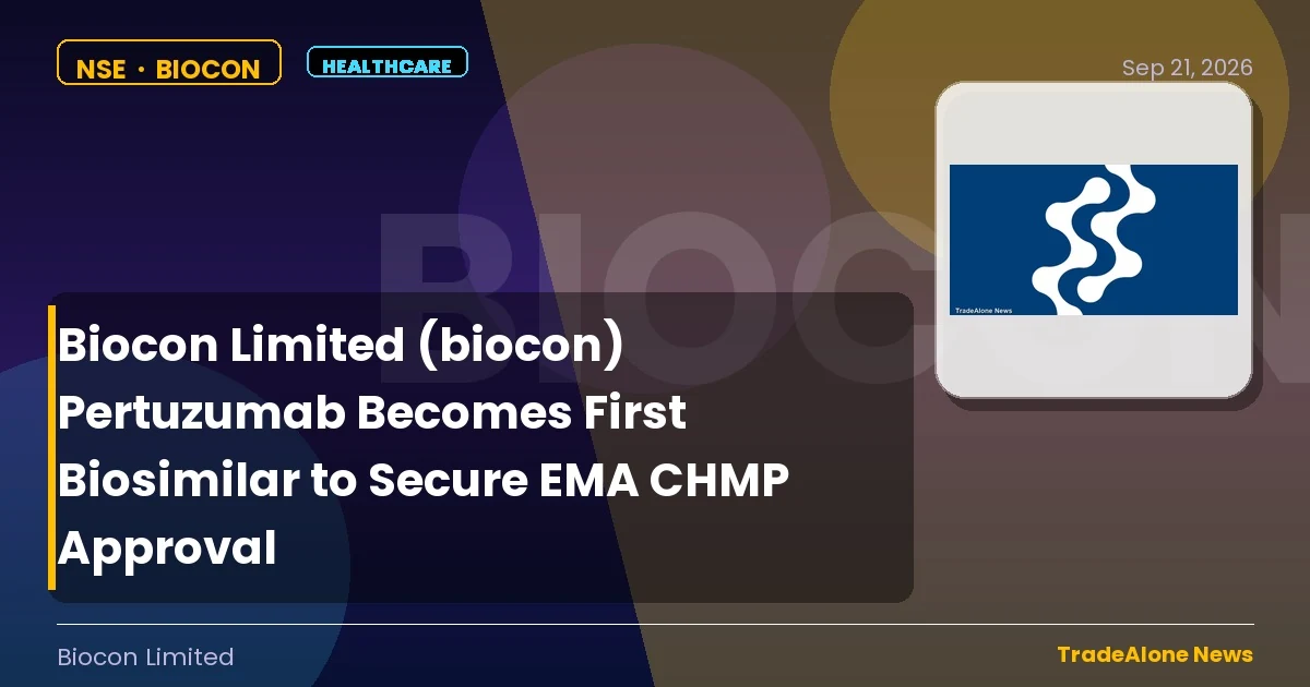 Biocon Limited Biocon CHMP Approval