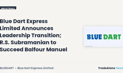 Blue Dart Express Limited Bluedart Leadership Transition
