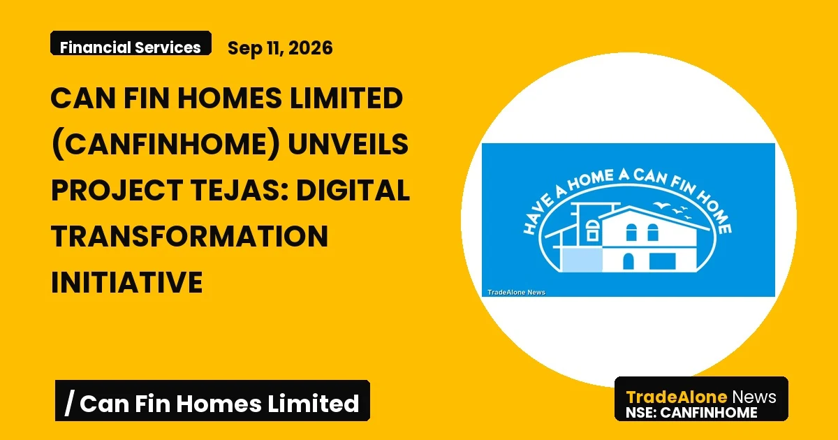Can Fin Homes Limited Canfinhome Project Tejas