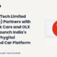 Cartrade Tech Limited Cartrade Partnership with Landmark Cars and OLX India