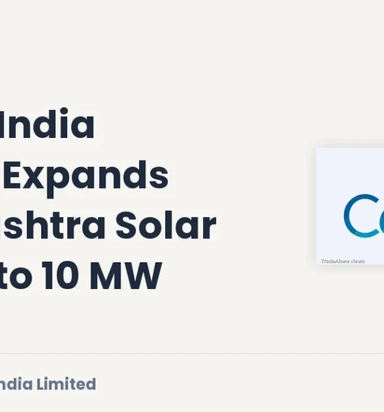 Ceigall India Limited Ceigall Solar Expansion