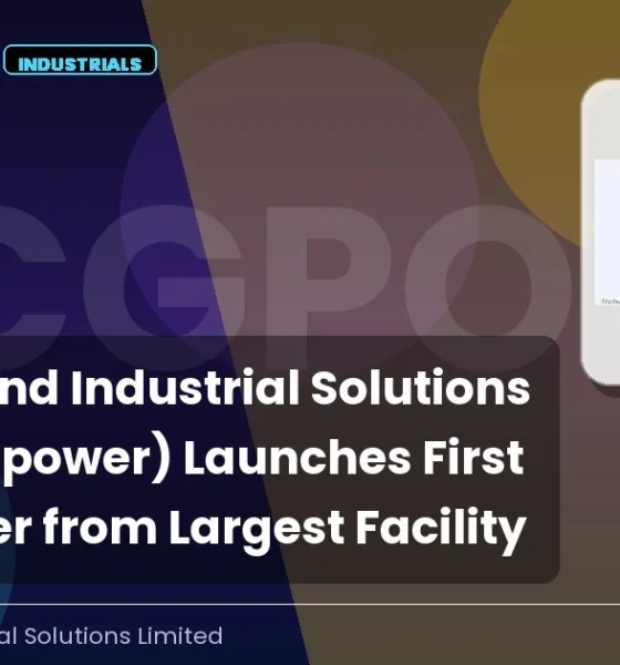 Cg Power and Industrial Solutions Limited Cgpower Largest Facility