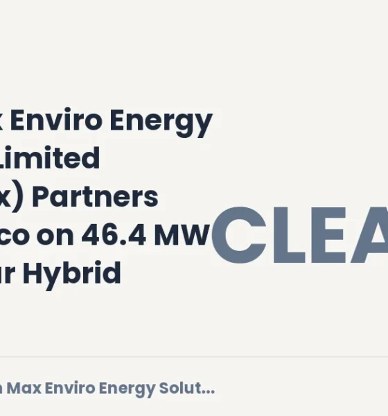Clean Max Enviro Energy Solutions Limited Cleanmax 46.4 MW Wind-solar Hybrid Project