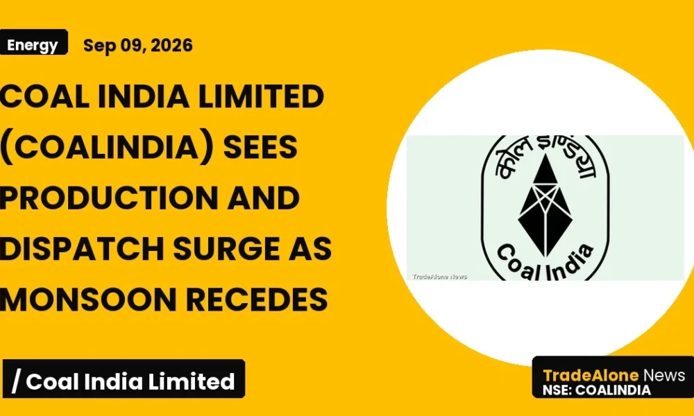 Coal India Limited Coalindia September 2026 Production Dispatch