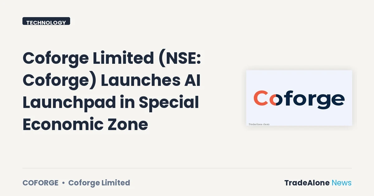 Coforge Limited NSE Coforge AI Launchpad