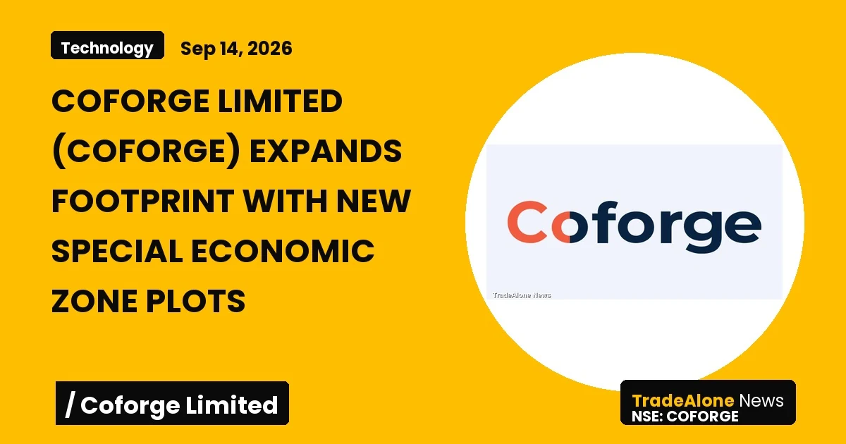 Coforge Limited NSE Coforge Expansion September 2026