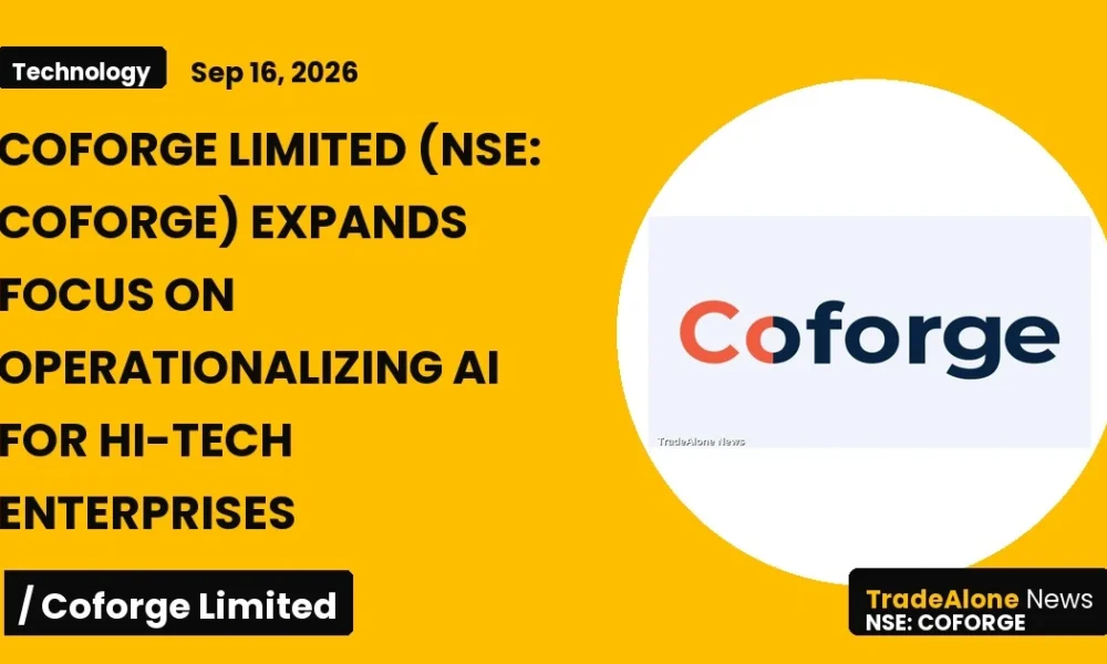 Coforge Limited NSE Coforge Special Economic Zone Announcement