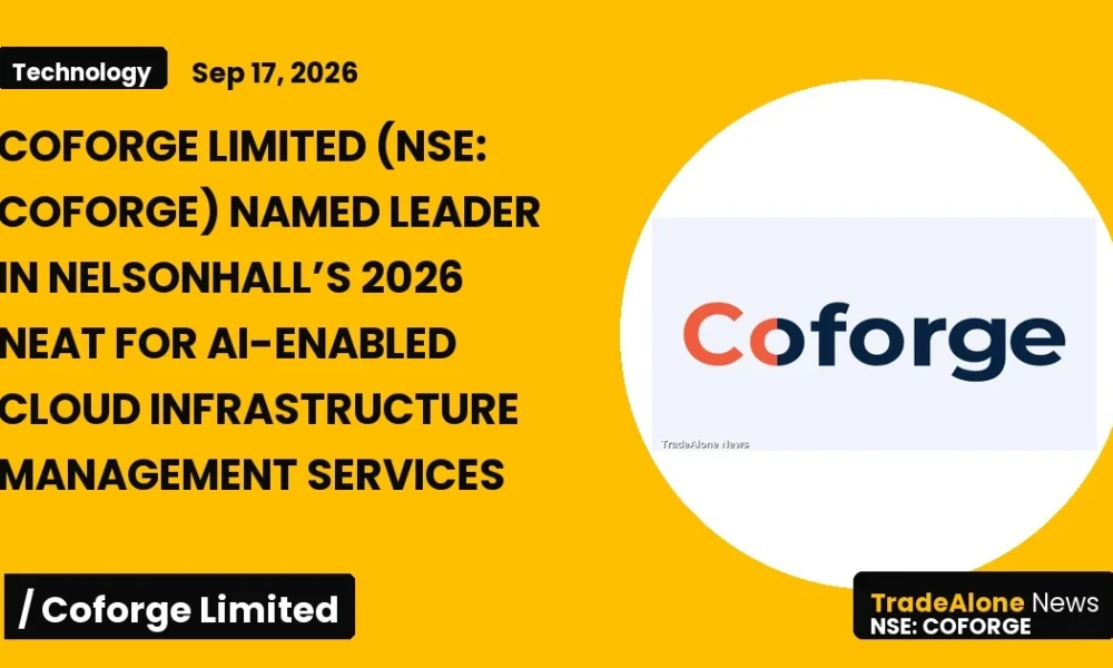 Coforge Limited NSE Coforge 2026 NEAT Recognition