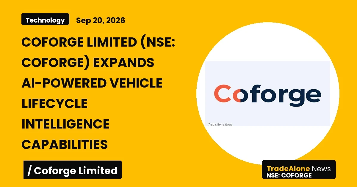 Coforge Limited NSE Coforge Special Economic Zone