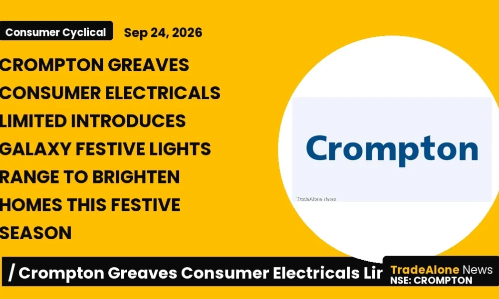Crompton Greaves Consumer Electricals Limited Crompton Festive Lights Range