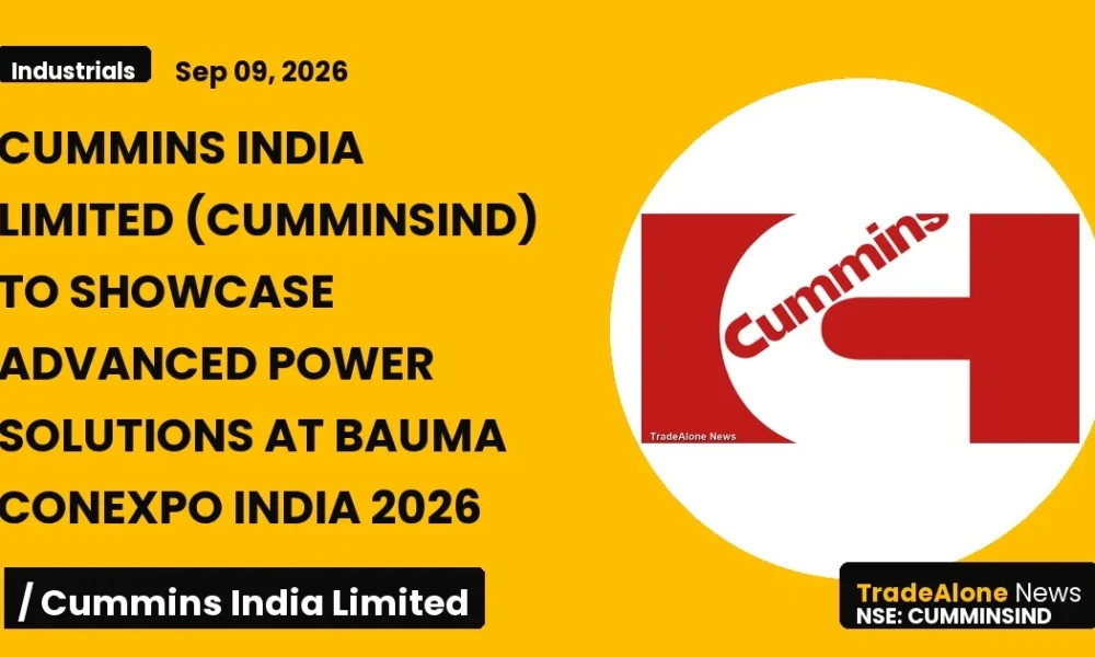 Cummins India Limited NSE Cumminsind Bauma Conexpo 2026