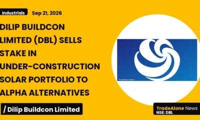 Dilip Buildcon Limited DBL Solar Portfolio Sale