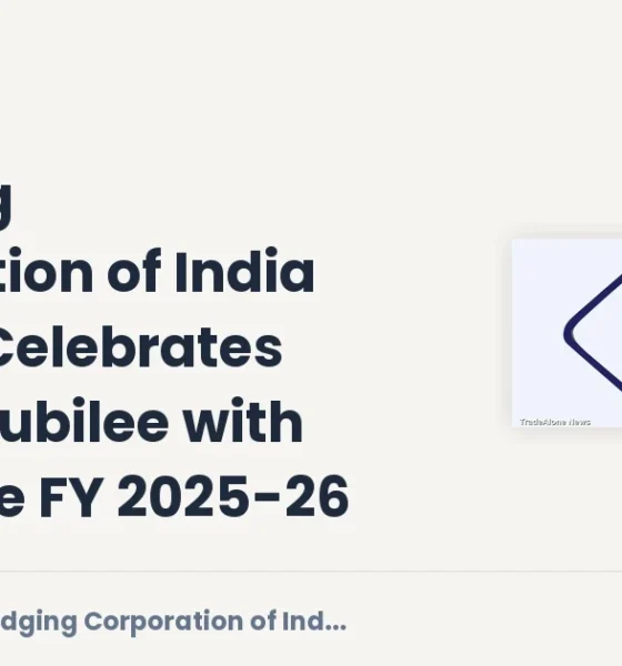 Dredging Corporation of India Limited Dredgecorp FY 2026 Golden Jubilee