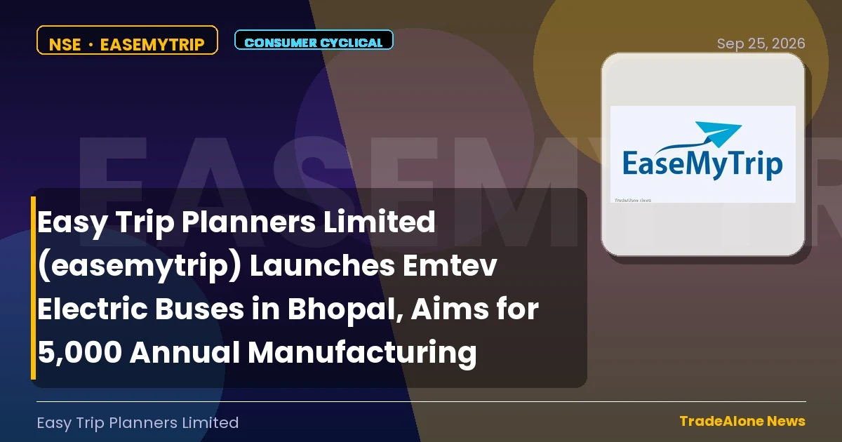Easy Trip Planners Limited Easemytrip Q3 FY26: Emtev Electric Buses Launch
