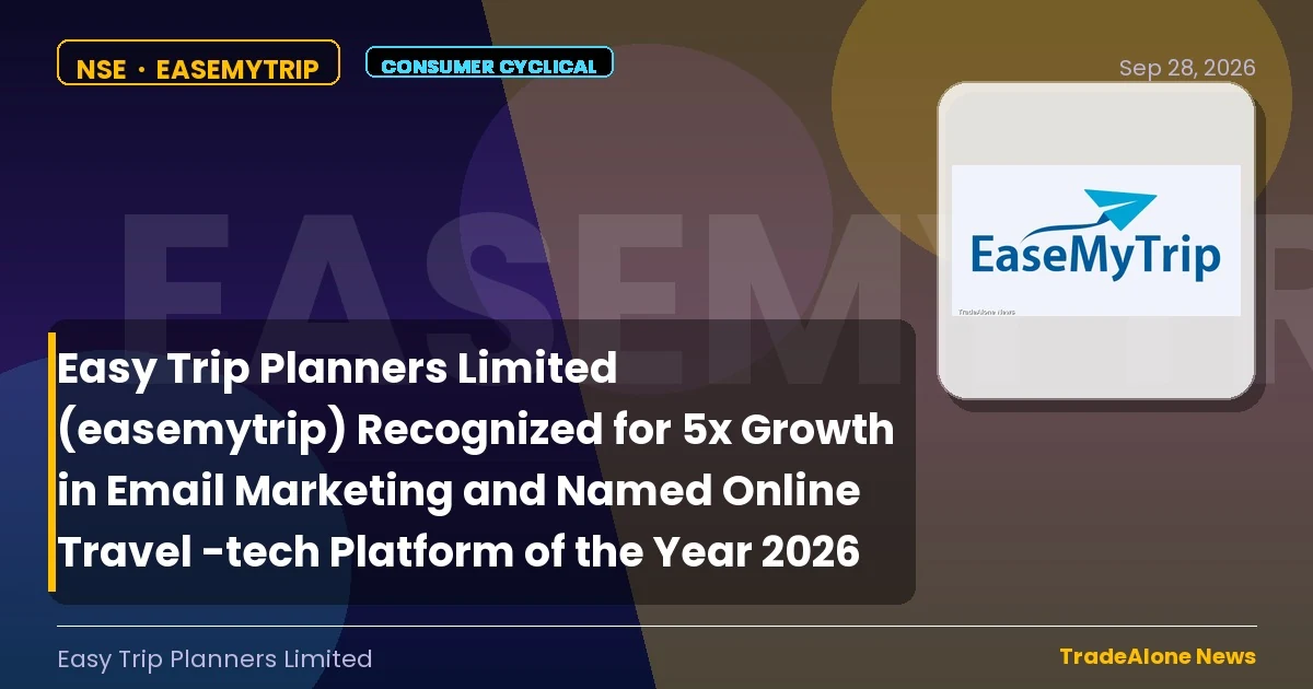 Easy Trip Planners Limited Easemytrip Martech+ 2026 Recognition