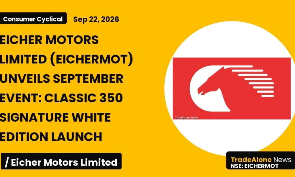 Eicher Motors Limited Eichermot September Event