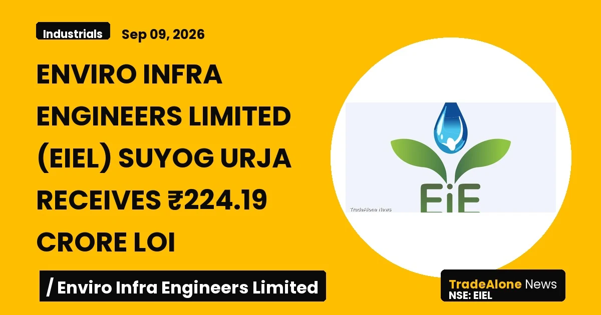 Enviro Infra Engineers Limited EIEL LOI