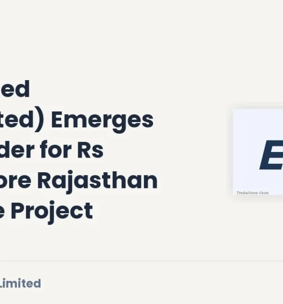 Ems Limited Emslimited L-1 Bid Rs 218.65 Crore