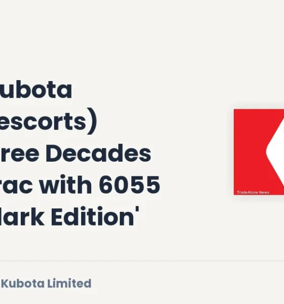 Escorts Kubota Limited Escorts 30 Years Farmtrac