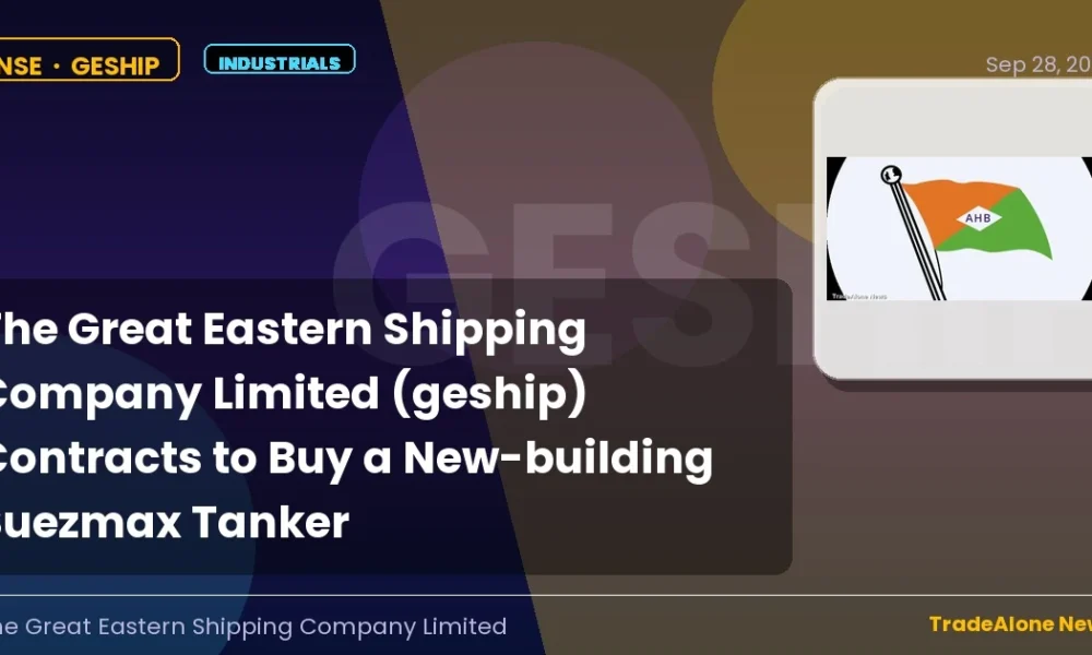The Great Eastern Shipping Company Limited Geship Q3 FY27 Tanker Contract