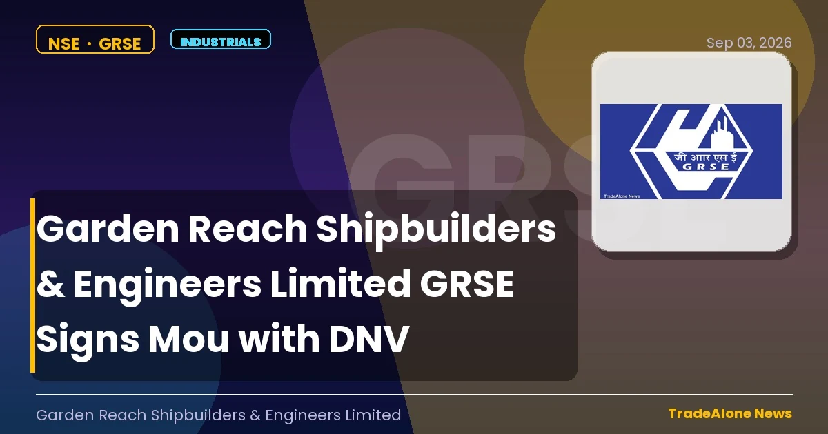 Garden Reach Shipbuilders & Engineers Limited GRSE September 2026 Mou