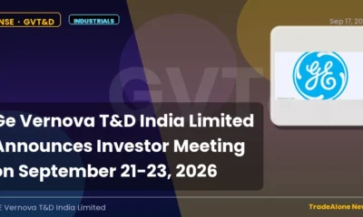 Ge Vernova T&D India Limited GVT&D Investor Meeting 2026