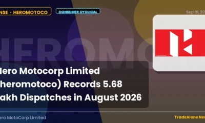 Hero Motocorp Limited Heromotoco August 2026 Dispatches