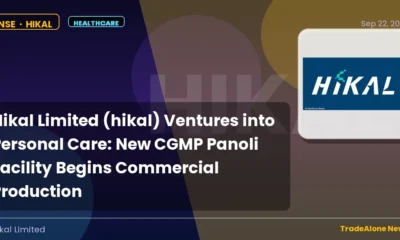 Hikal Limited HIKAL New Cgmp Facility September 2026