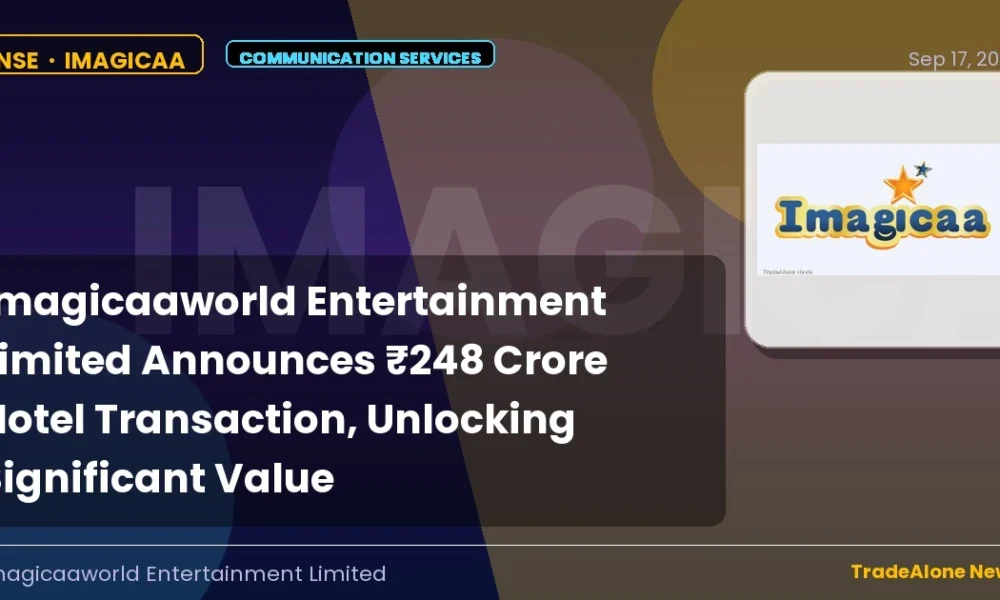 Imagicaaworld Entertainment Limited Imagicaa Q3 FY26 Hotel Transaction
