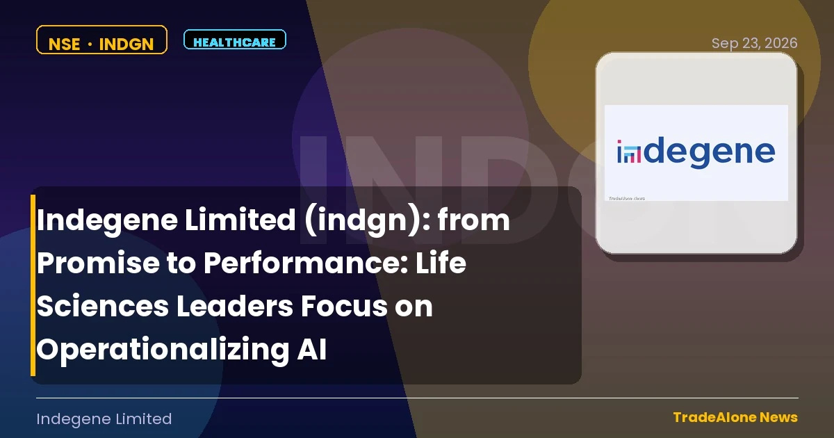 Indegene Limited INDGN Digital Summit 2026