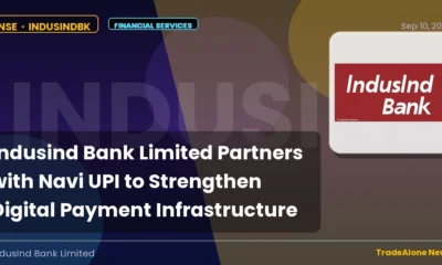 Indusind Bank Limited Indusindbk Partnership with Navi UPI