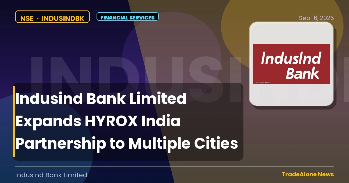 Indusind Bank Limited Indusindbk Q3 FY27 HYROX Partnership