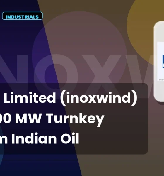 Inox Wind Limited Inoxwind Q3 FY26 Turnkey Order
