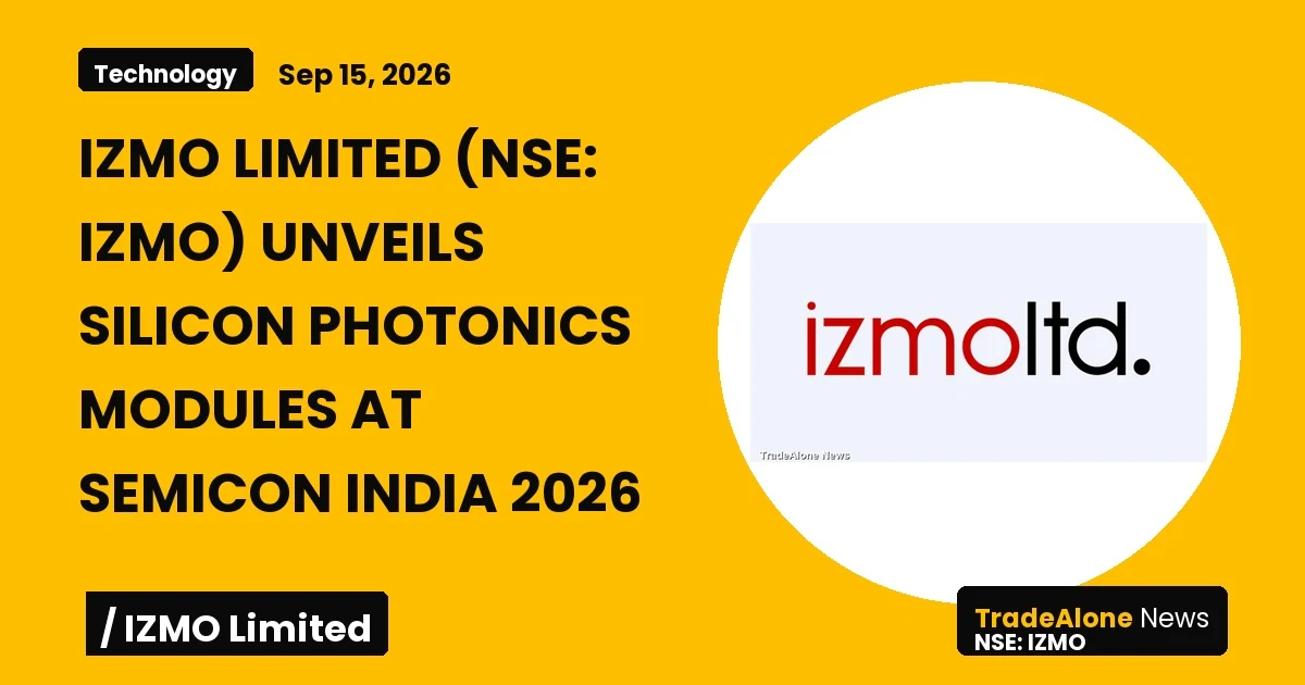 Izmo Limited NSE IZMO Semicon India 2026