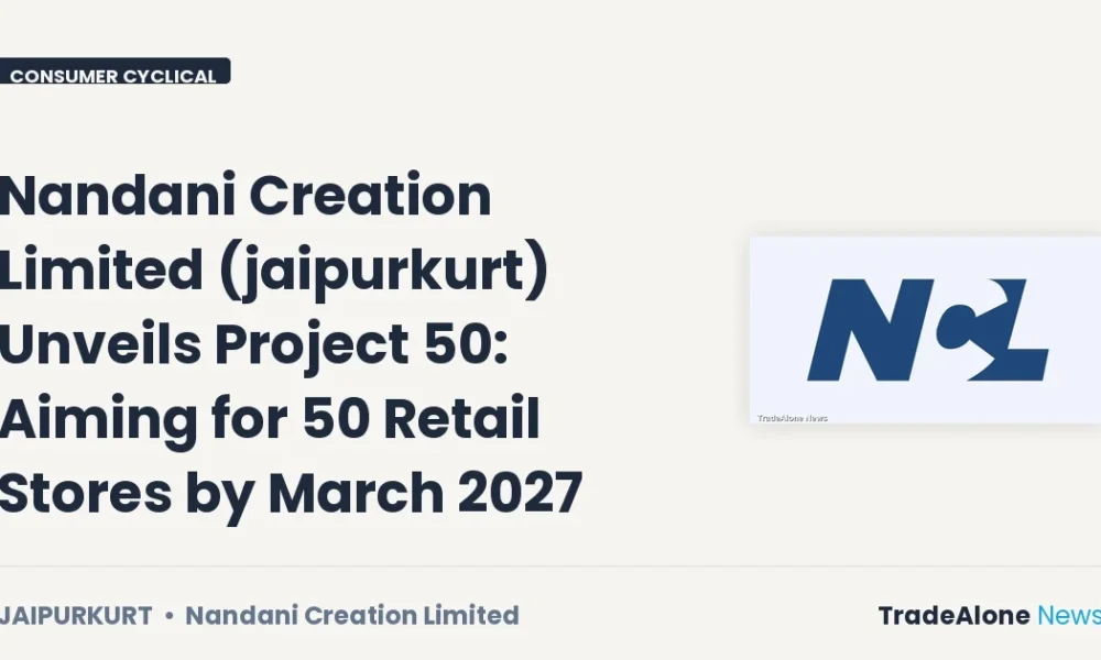 Nandani Creation Limited NSE Jaipurkurt Project 50