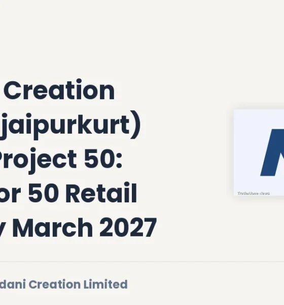 Nandani Creation Limited NSE Jaipurkurt Project 50