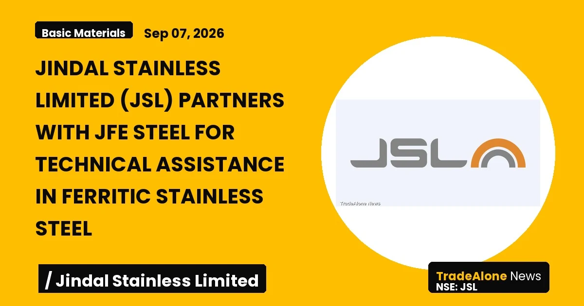 Jindal Stainless Limited JSL Technical Assistance Agreement Q3 FY26