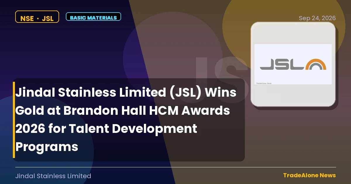Jindal Stainless Limited JSL Talent Development Awards 2026