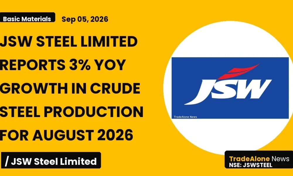 Jsw Steel Limited Jswsteel August 2026 Production