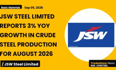 Jsw Steel Limited Jswsteel August 2026 Production