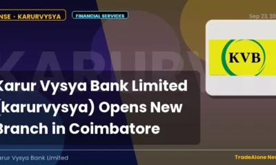 Karur Vysya Bank Limited Karurvysya New Branch Coimbatore