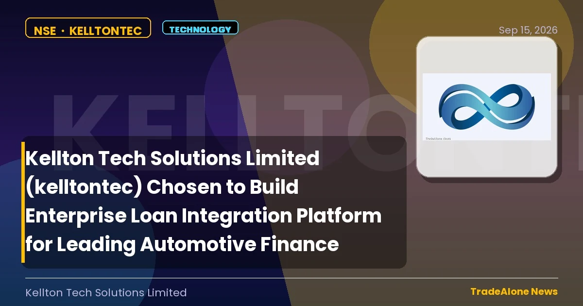 Kellton Tech Solutions Limited Kelltontec Enterprise Loan Integration Platform