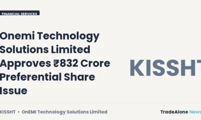 Onemi Technology Solutions Limited Kissht Preferential Shares
