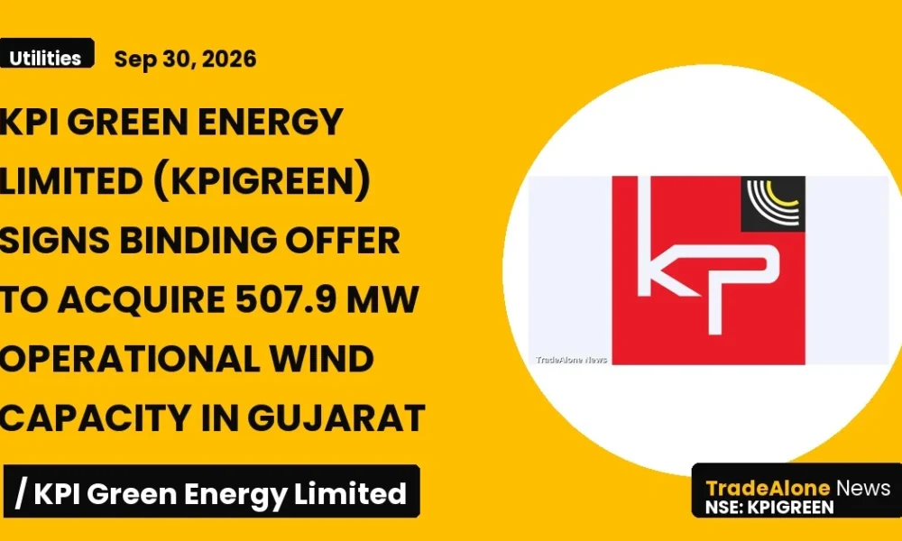 Kpi Green Energy Limited Kpigreen Q1 FY27 Wind Acquisition