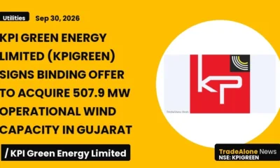 Kpi Green Energy Limited Kpigreen Q1 FY27 Wind Acquisition
