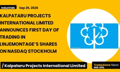 Kalpataru Projects International Limited KPIL First Day Trading Linjemontage