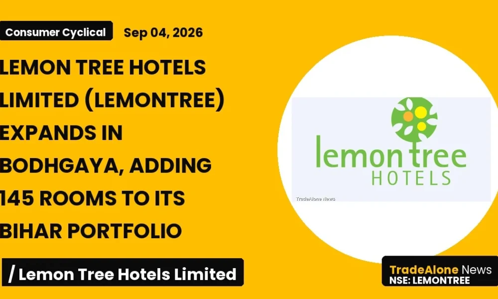 Lemon Tree Hotels Limited Lemontree Expansion Bodhgaya