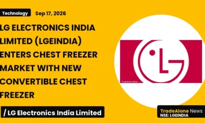 Lg Electronics India Limited Lgeindia Chest Freezer Launch September 2026