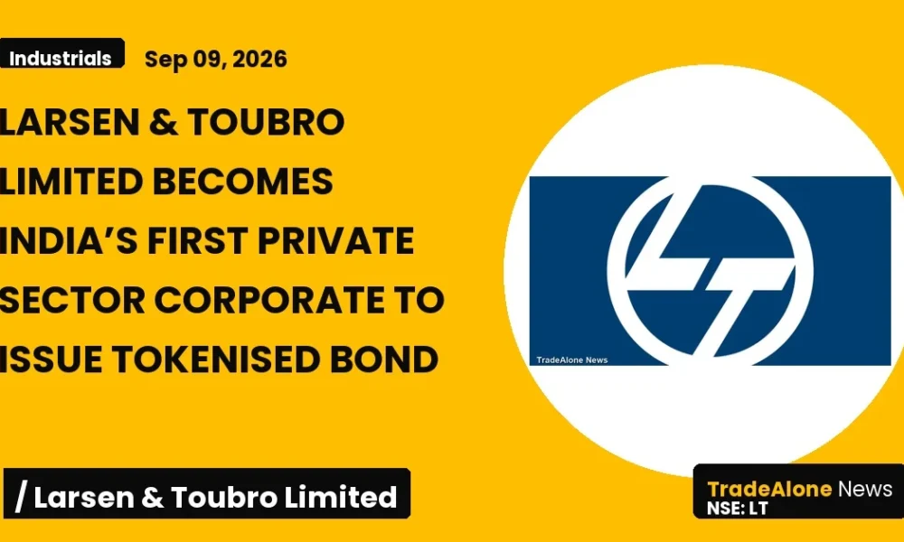 Larsen & Toubro Limited LT First Private Sector Tokenised Bond